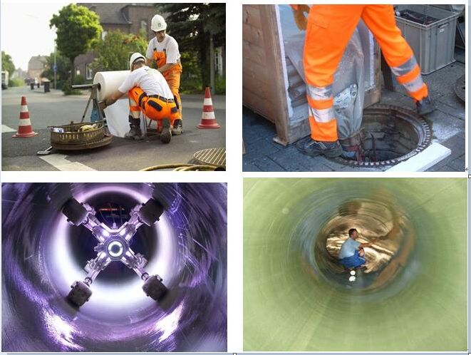 九合垸原种场管道光固化修复