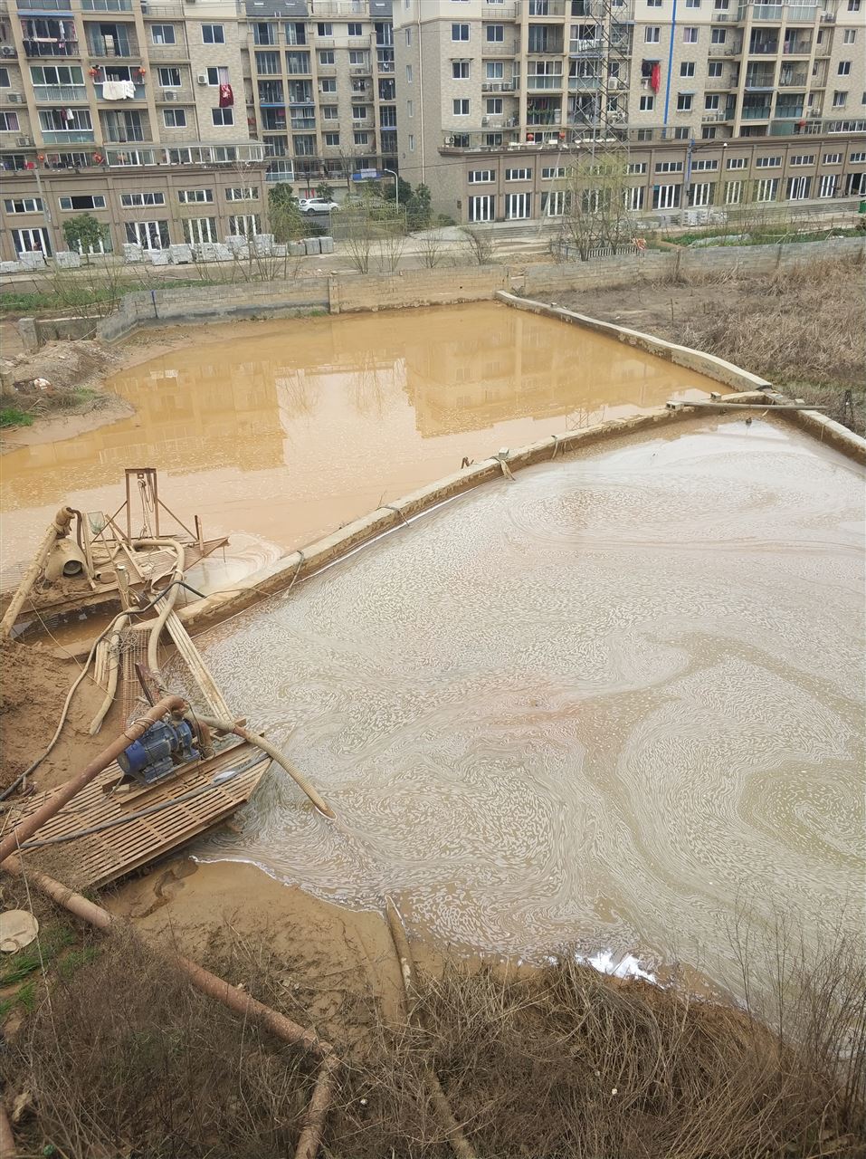 九合垸原种场沉淀池淤泥清理-厂区废水池淤泥清淤