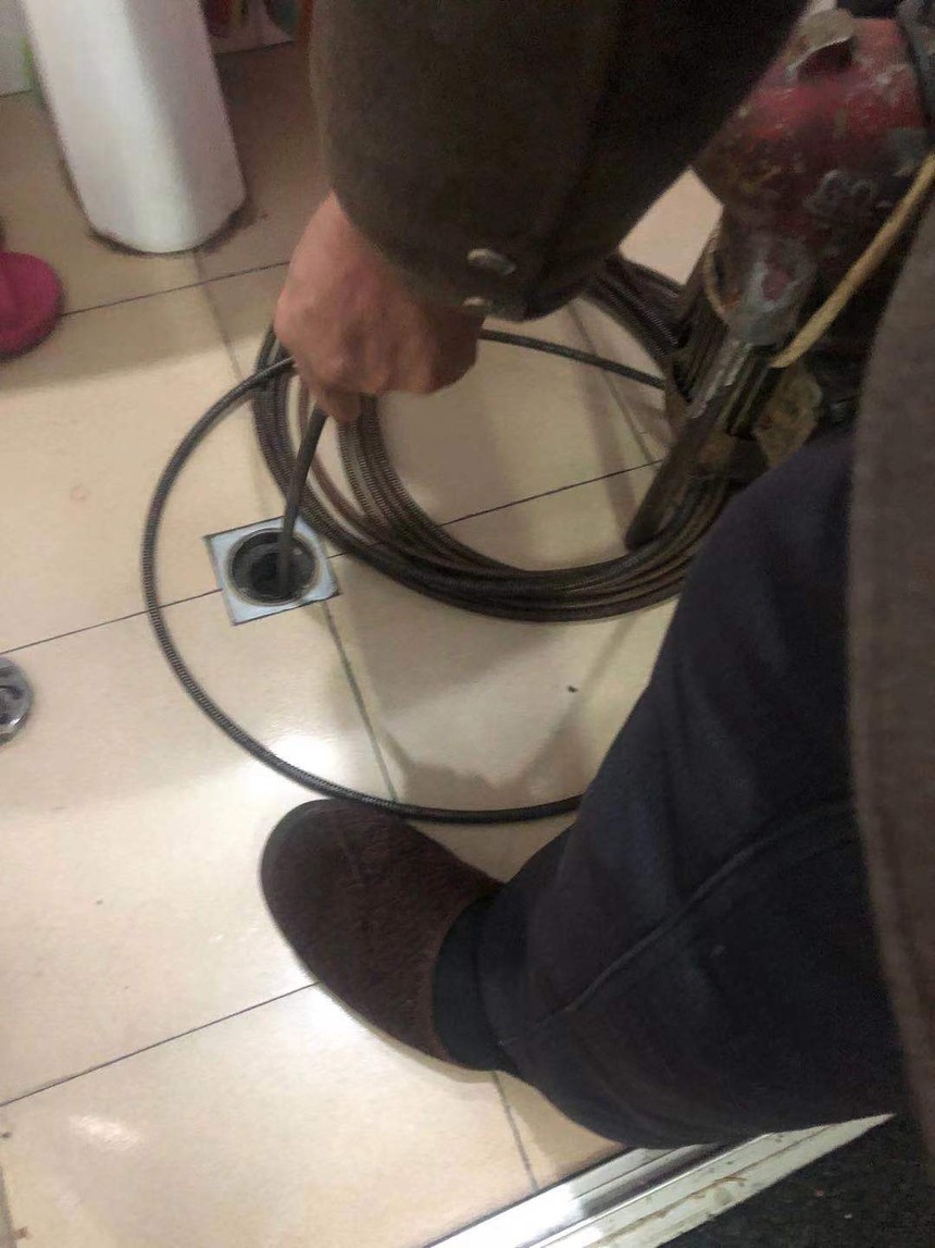 九合垸原种场管道疏通，疏通下水道